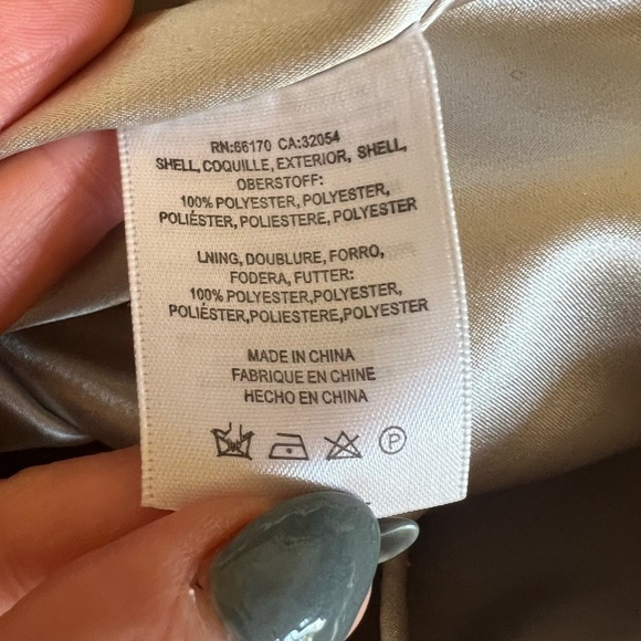 BHLDN exclusive Jenny Yoo Silver Satin Gown - Picture 13 of 15